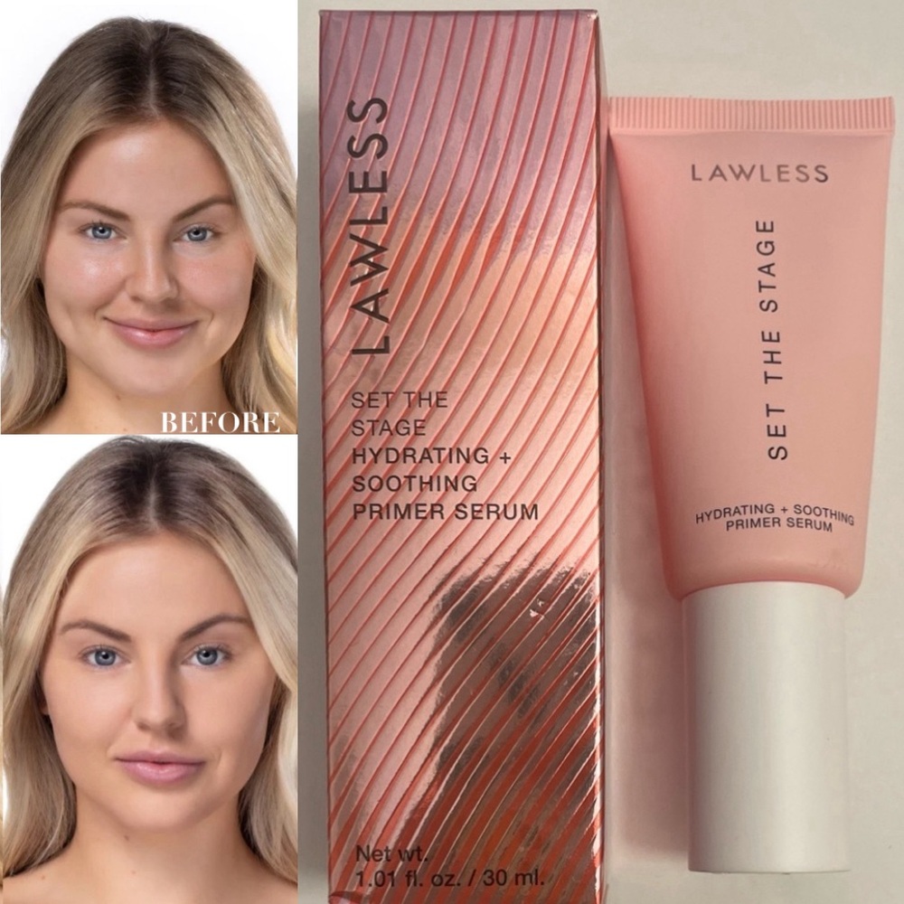 COPY - Lawless 3-in-1 Set the Stage Hydrating + Soothing Primer Serum 1oz /30 ml